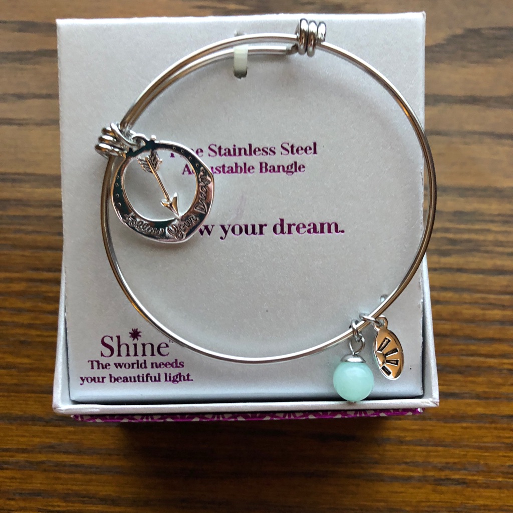 Shine Follow Your Dreams Bracelet Nwt 9$